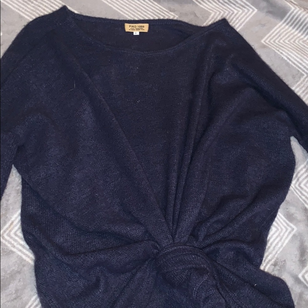 Blue sweater